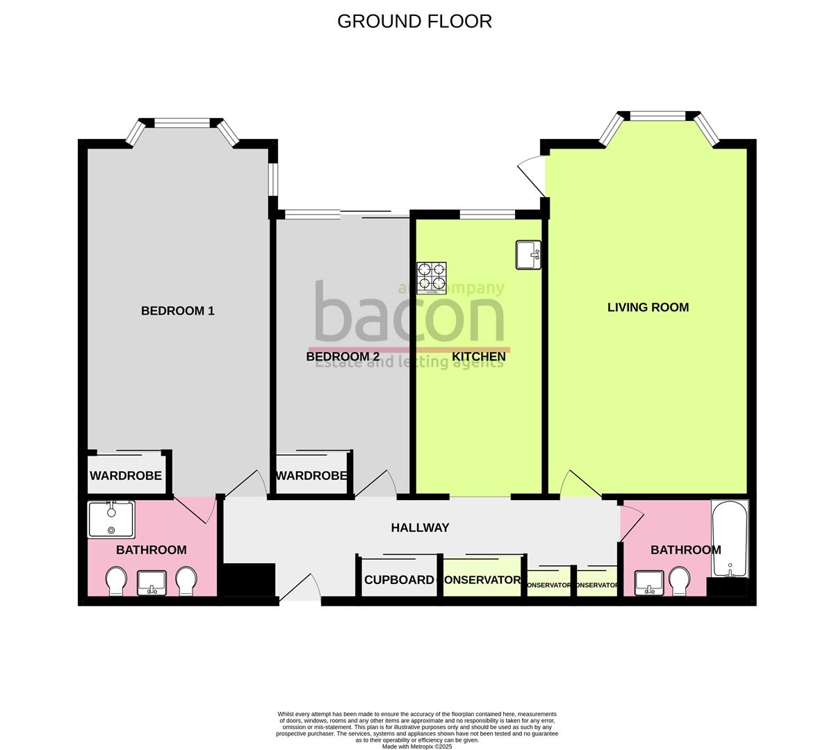 Floor Plan | Flat - Purpose Built | Westmead Gardens, West Avenue | For Sale